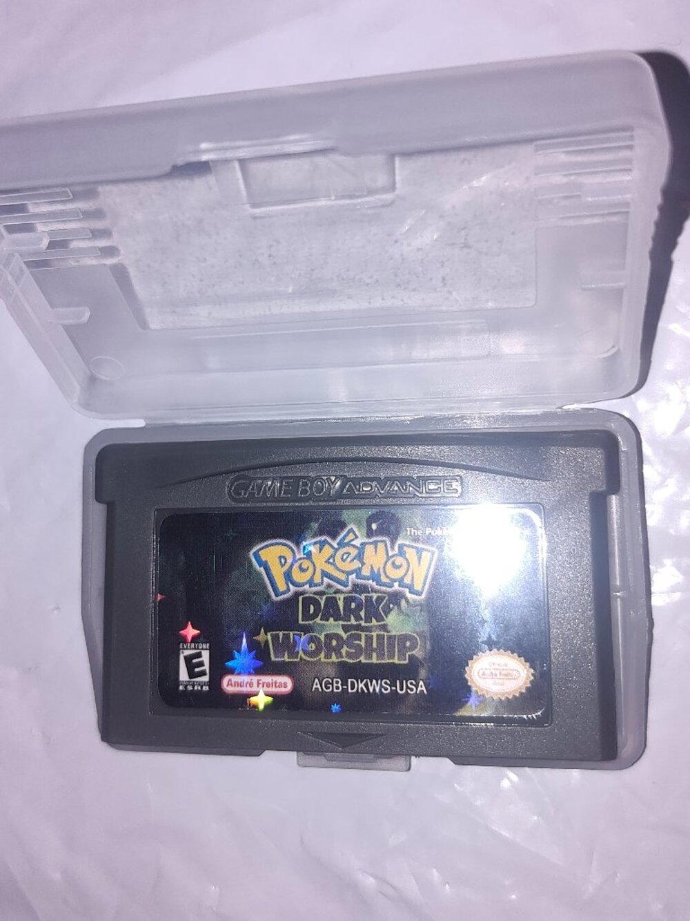 Pokemon Dark Worship Version Game Boy Gameboy Advance GBA